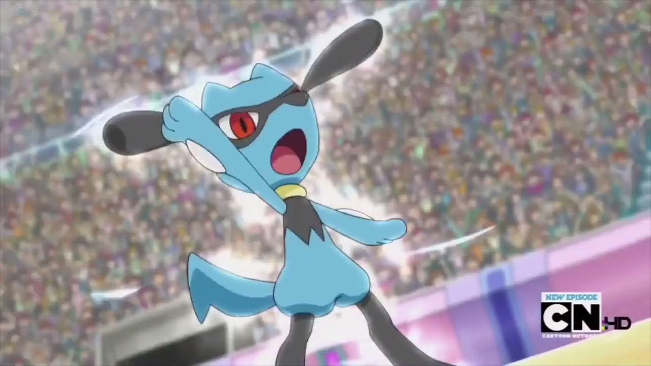 Riolu vs Unfezant and Emboar (Pokemon: Black & White)