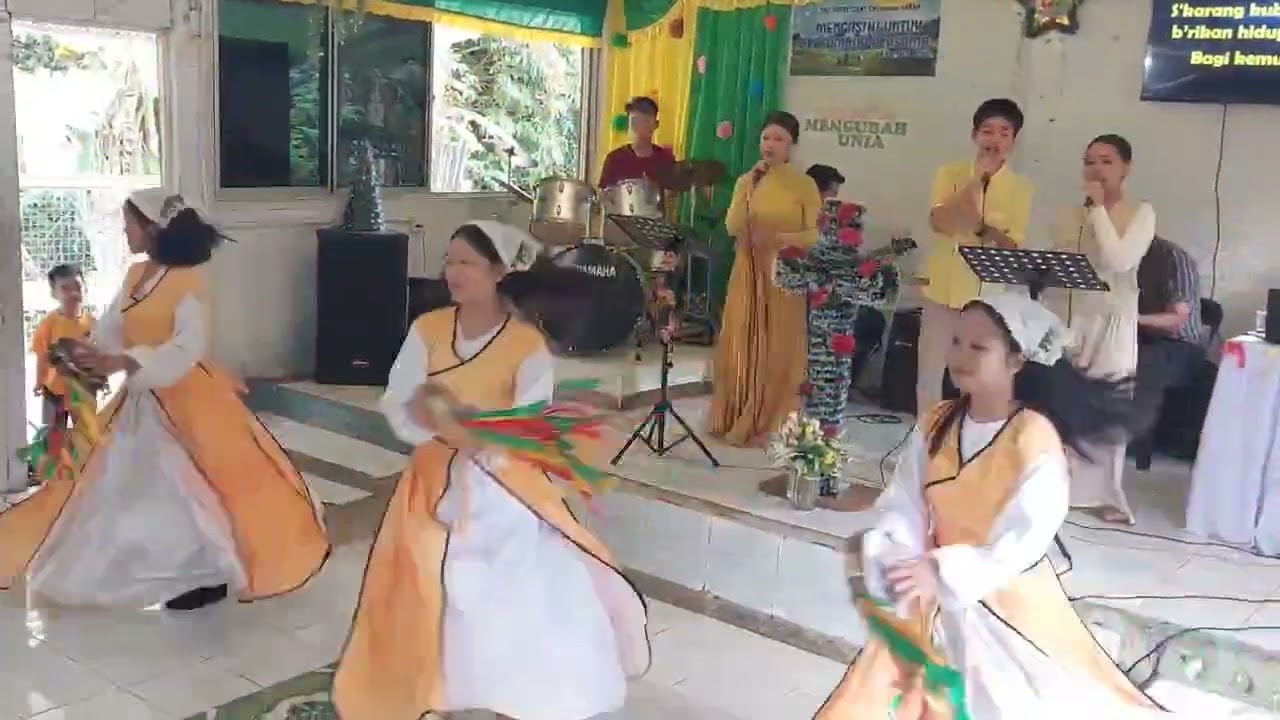 Sorak Kemenangan - Krismas PCS Ekklesia Mangaris (Rebana)