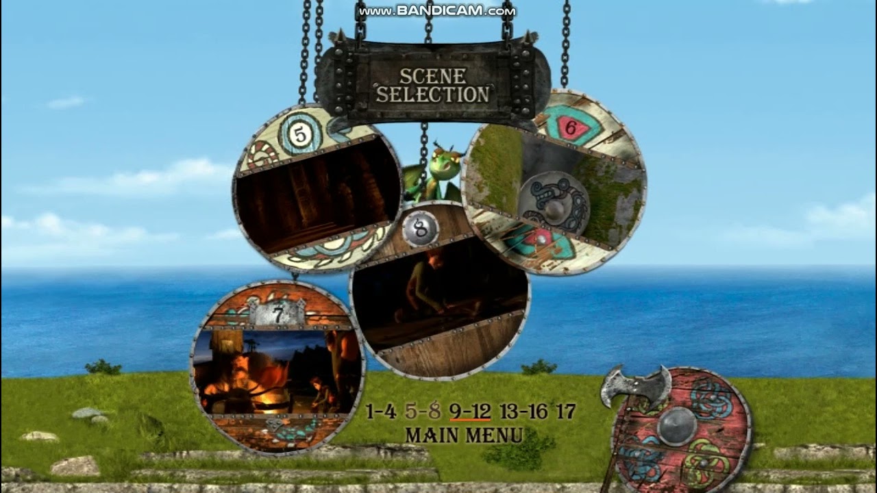 HTTYD DVD Menu Walkthrough