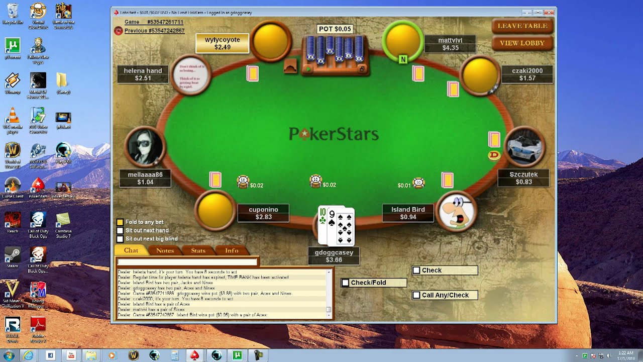 Gdoggcasey Playing Poker, Cash Game Session Pt. 2/6