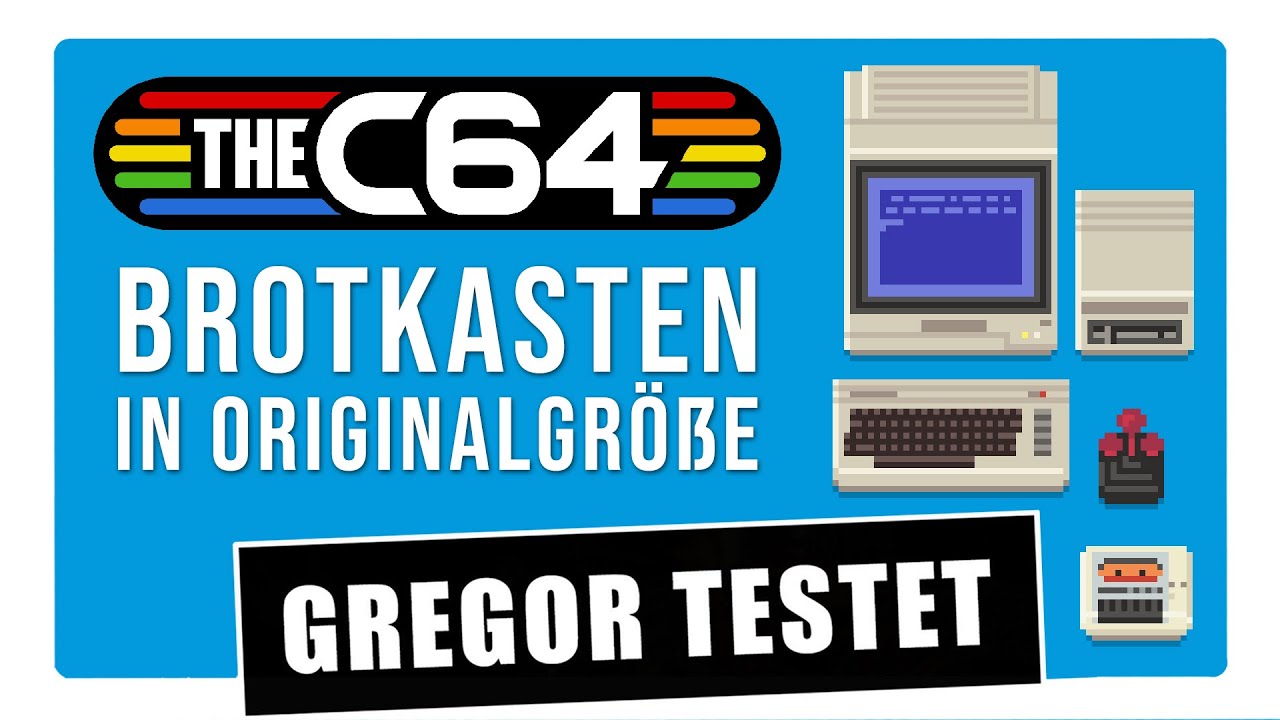 The C64 Fullsize / Maxi im Hardware-Test ✰ Das ideale Geschenk für Commodore 64-Kids? (Review)