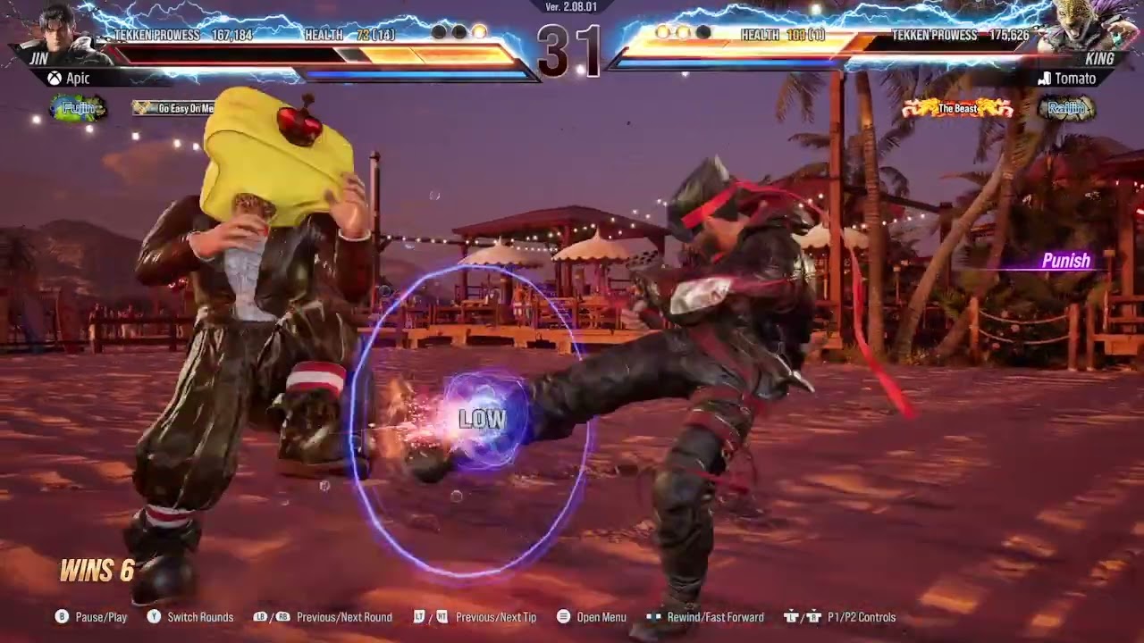 My Jin takes on a really annoying King. 