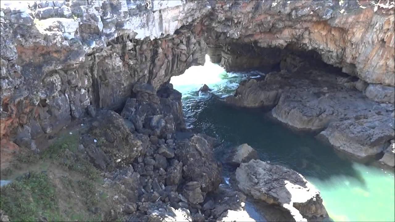 Deadly Place in Cascais Portugal - Devil's mouth. Part 2