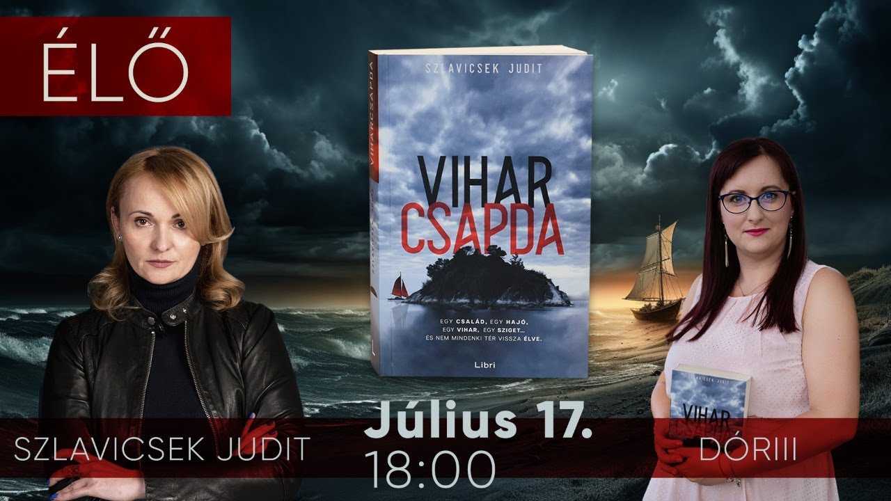 Szlavicsek Judit Viharcsapda | Dóriii Könyvei