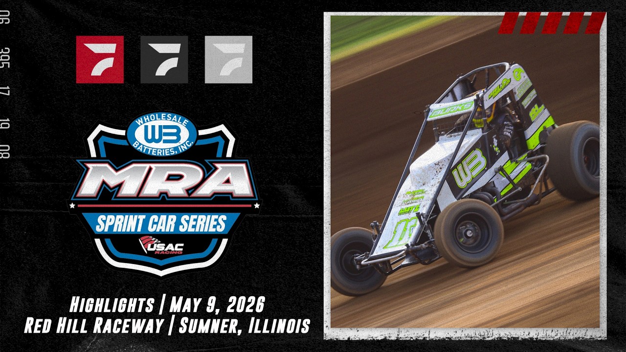 𝑯𝑰𝑮𝑯𝑳𝑰𝑮𝑯𝑻𝑺: May 9, 2026 || USAC MRA & Midwest Thunder Sprint Cars || Red Hill Raceway
