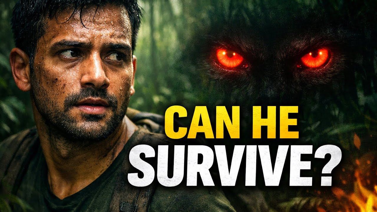 Lost in the Jungle — Can He Survive the Night?#CinematicStory #emotionalstoryihindi