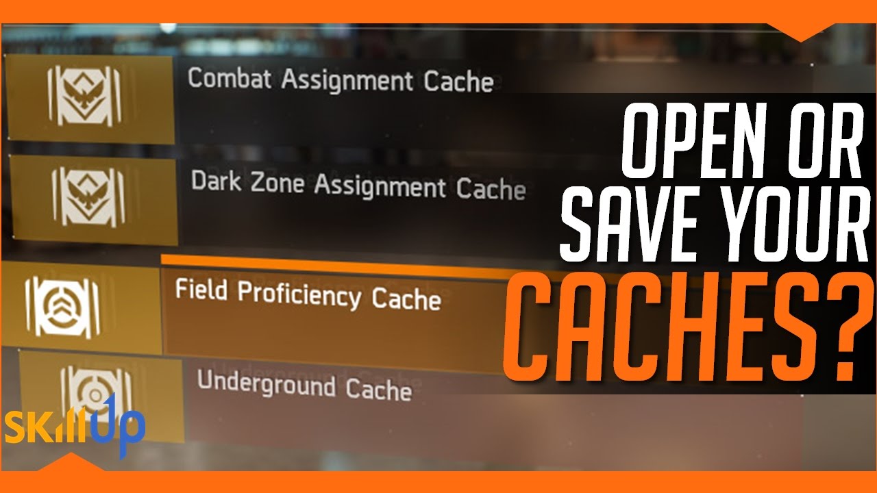 The Division | Should You Open Or Save Your Caches For Patch 1.4?