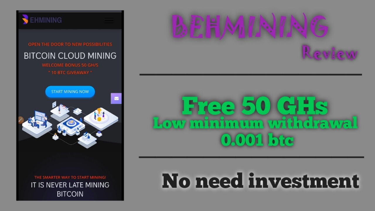 Paano kumikita ng libreng bitcoin for free | REVIEW 2020 | BEHMINING review