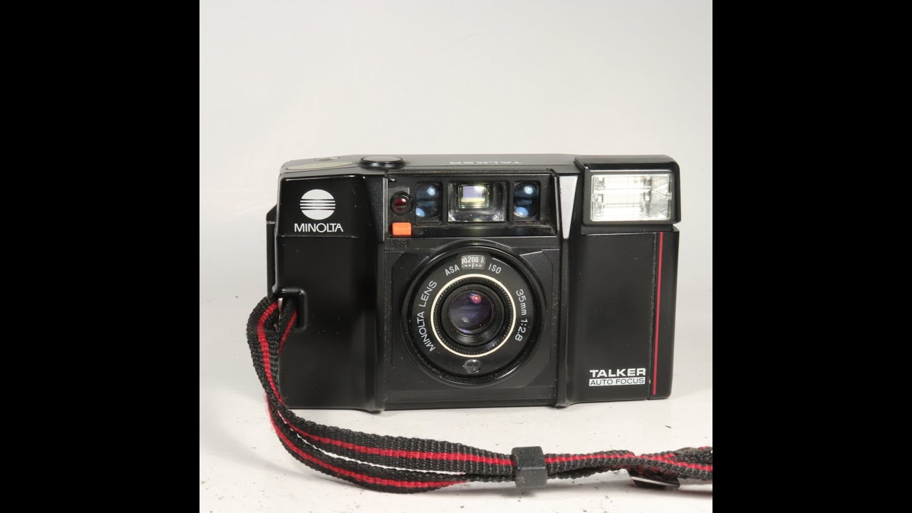 Minolta Talker 35mm film camera