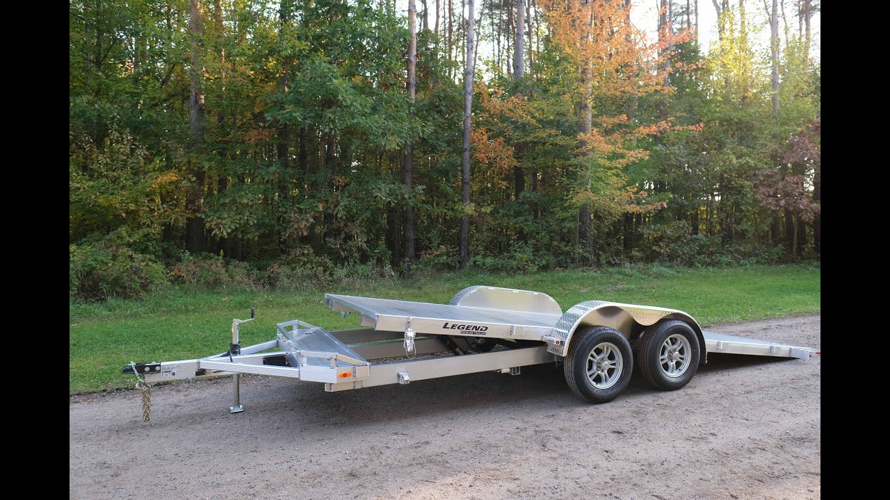 All Aluminum Legend Tilt Car Hauler Open Trailer