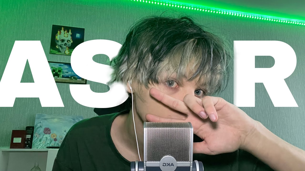 ASMR НОВЫЙ МИКРОФОН ЗВУКИ РУК БОЛТАЛКА☘️🌟