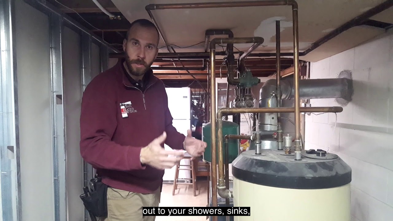 What is an indirect fired water heater?