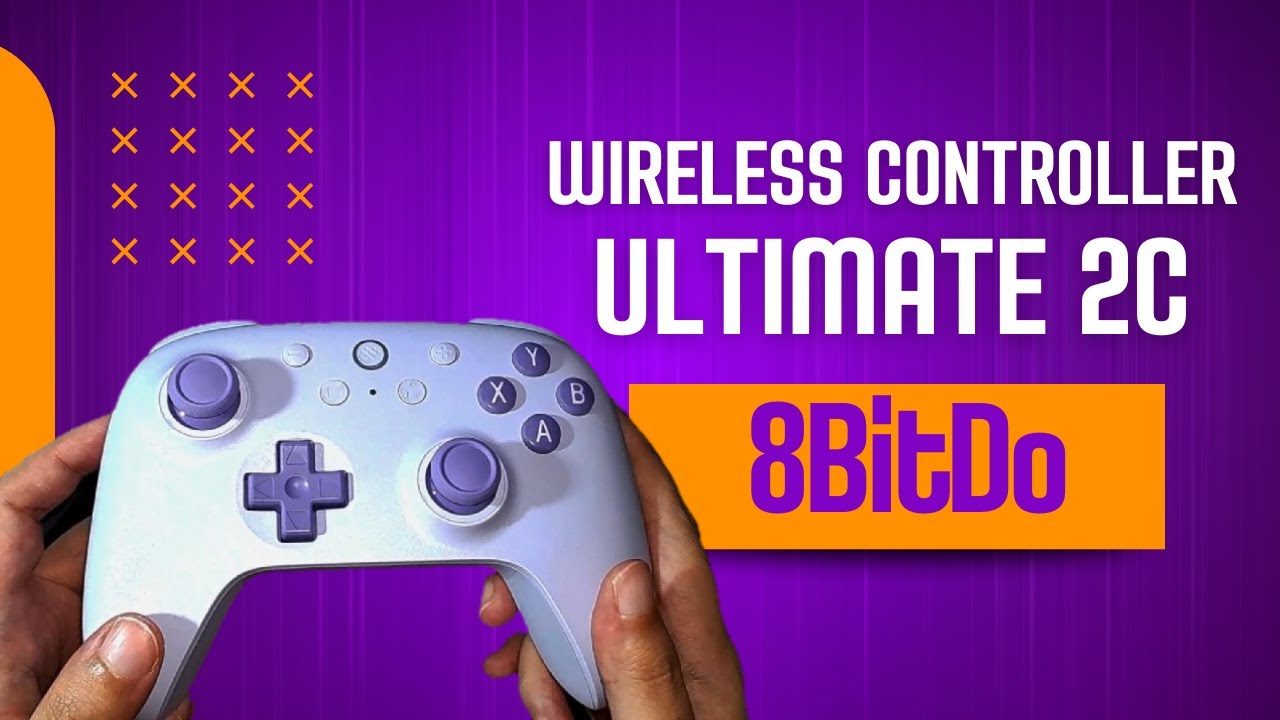 8BitDo Ultimate 2C Wireless Controller - Unboxing e Review ✅