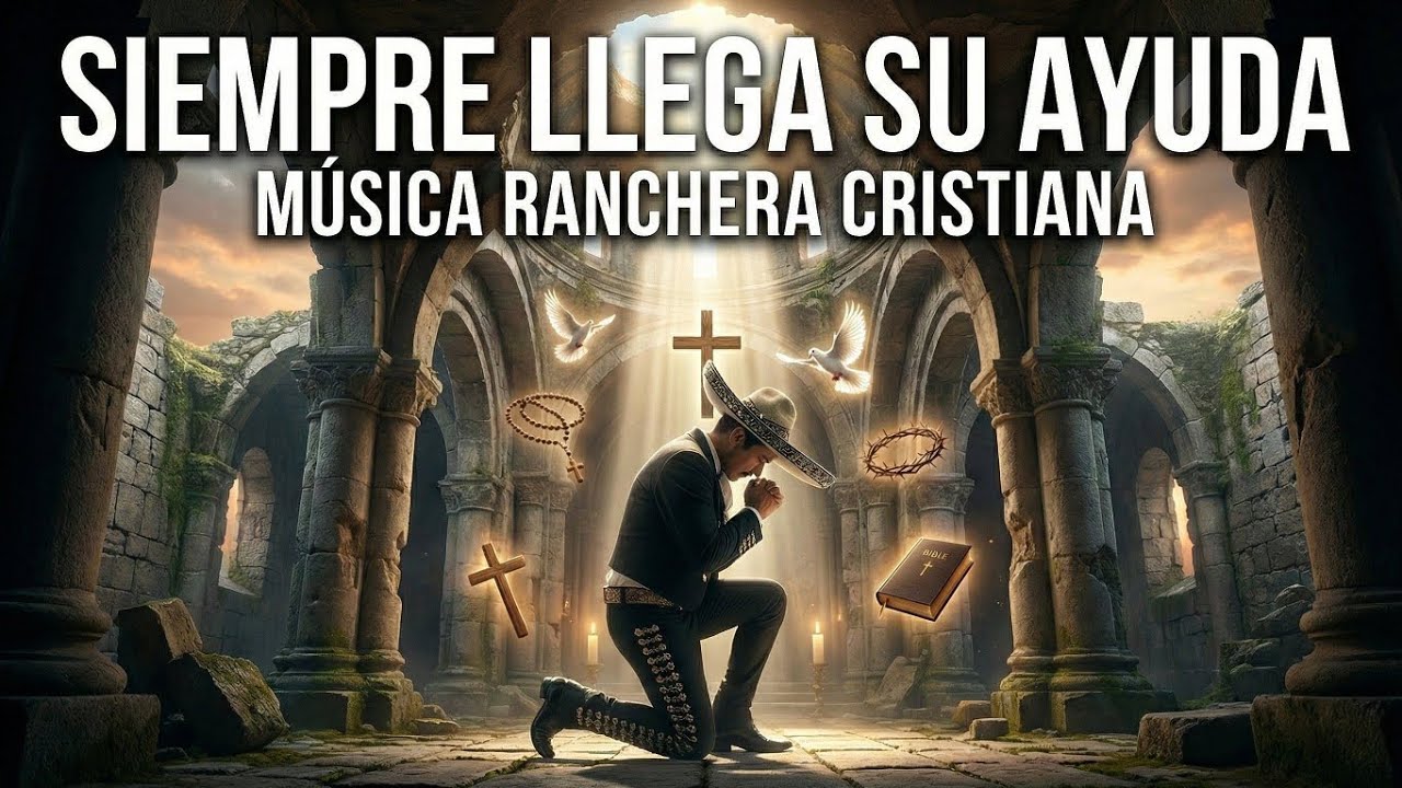 Siempre Llega Su Ayuda | Canción Cristiana Ranchera de Fe y Esperanza 🙏