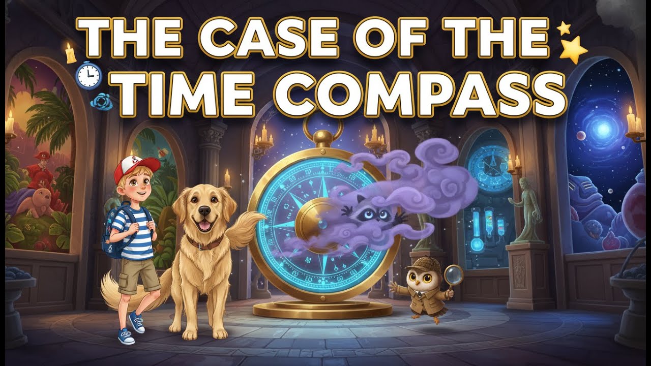 THE CASE OF THE TIME COMPASS - 3D Animated Mystery Adventure for Kids