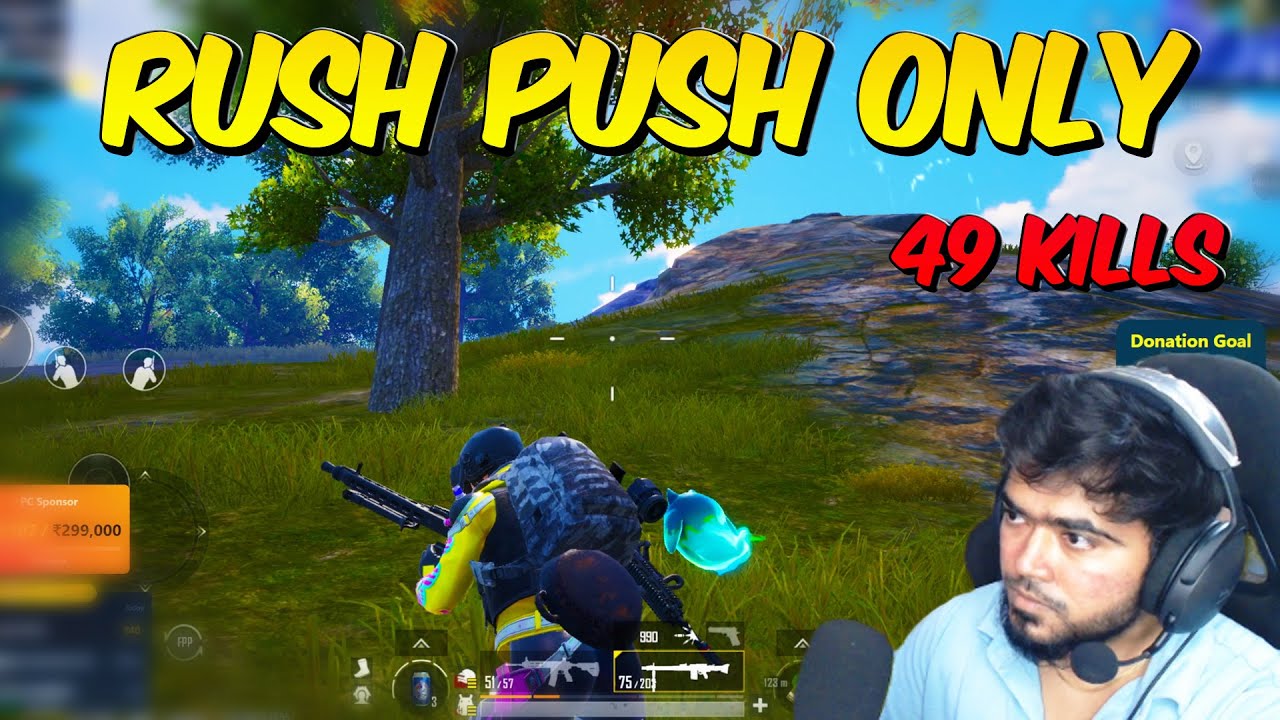 Начинаем завершать полный Rush Push: 14 убийств в одиночку и 49 убийств в команде.