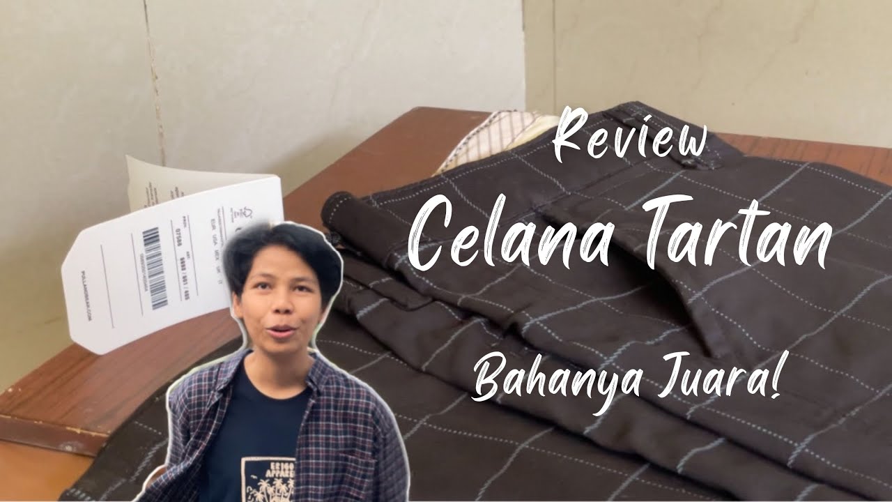 SHOOPE HAUL | REKOMENDASI CELANA TARTAN 2021