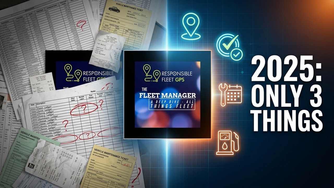DOT Compliance, Maintenance & Fuel Tracking: The Only 3 Things That Matter in 2025