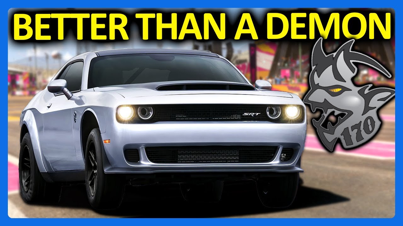 Forza Horizon 5: лучше, чем Dodge Demon 170 при ограниченном бюджете!!