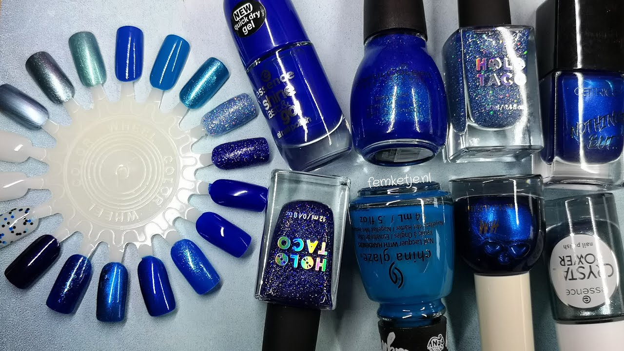 My Fave Blue Polishes - Pantone Colour Of The Year 2020 - femketjeNL