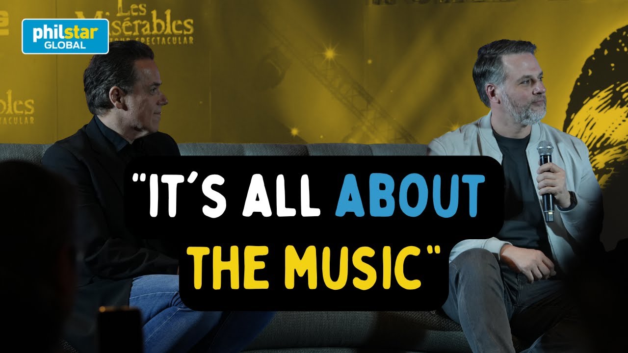 Gerónimo Rauch, Jeremy Secomb on musical staging vs concert format for 'Les Misérables'