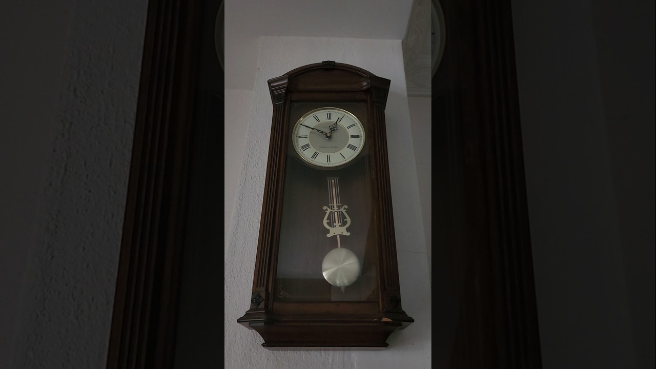 Spotted old antique rhythm wall clock #old #antique #clock #tiktok #shorts
