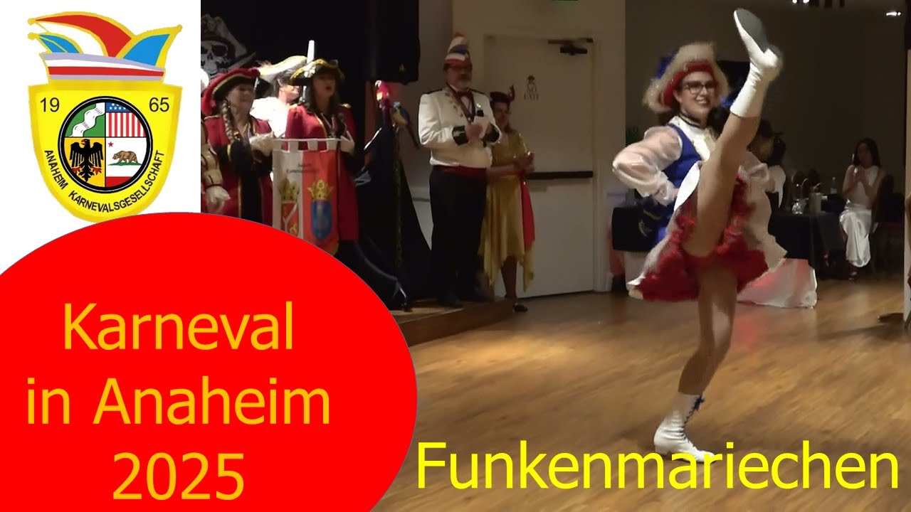 Funkenmariechen - Pirateball - Anaheim Karnevalsgesellschaft 2025