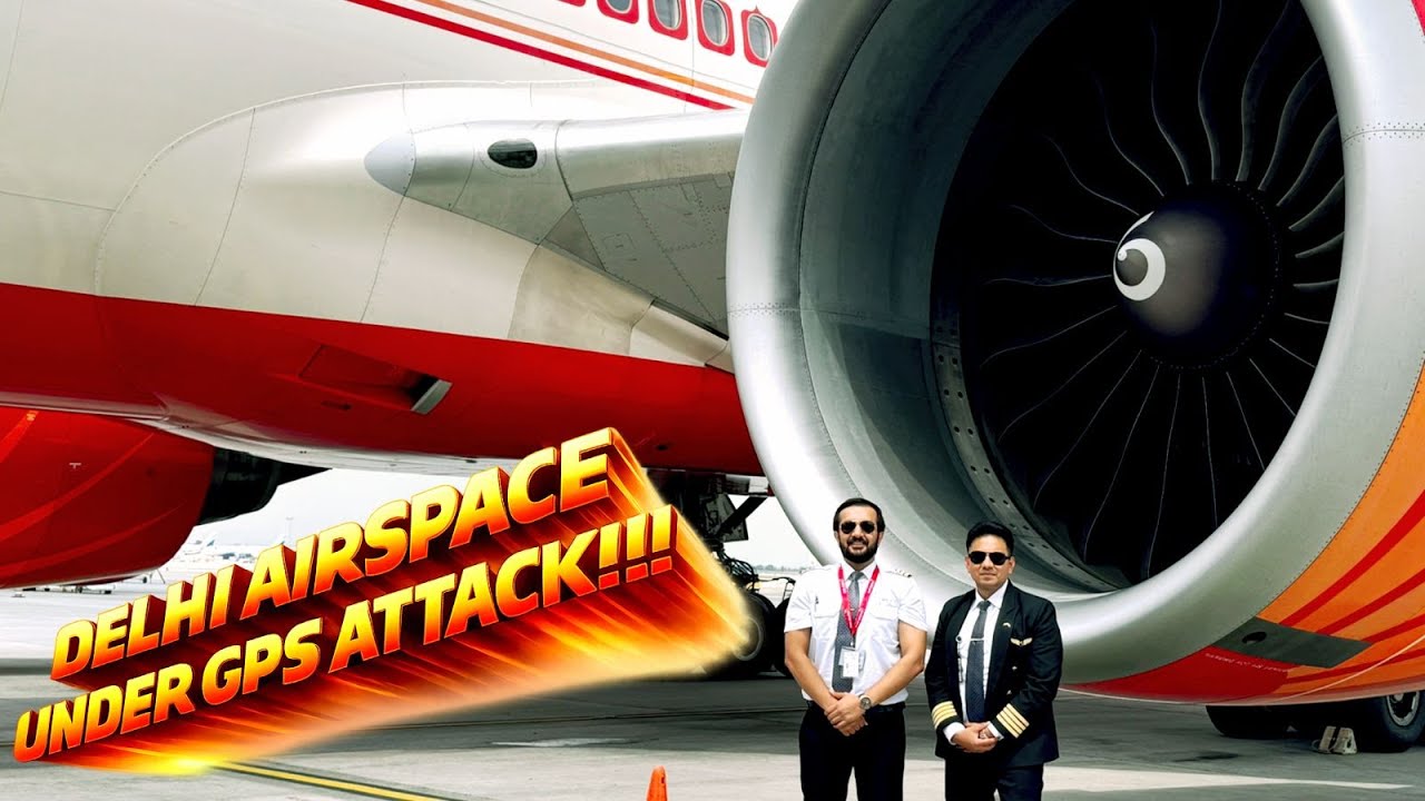 DELHI BENGALURU | GPS ATTACK DELHI AIRSPACE |  A DAY IN MY LIFE AS A PILOT |