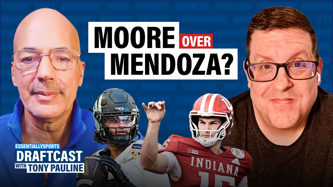 Moore vs Mendoza, NFL Black Monday Firings & Hidden QB Gems | DraftCast with Tony Pauline Ep1