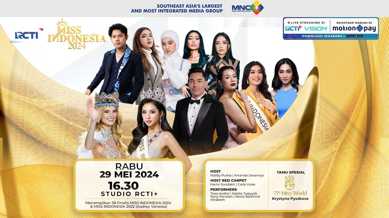 MALAM PUNCAK MISS INDONESIA 2024
