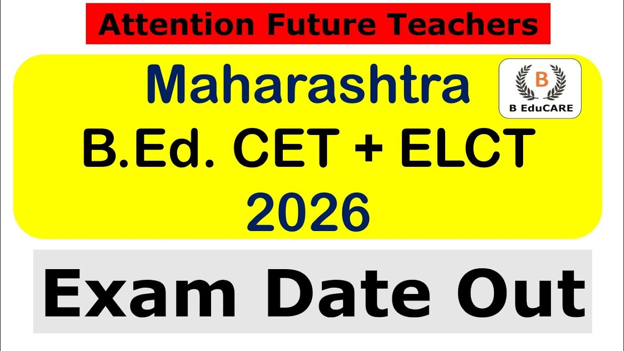 B.ED CET 2026 Exam Date OUT  #bedcet #cet2026 #cet #bedcetexampreparation