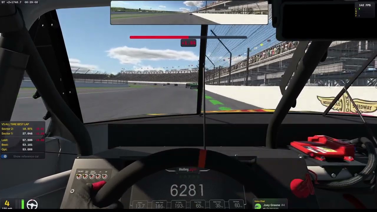 Calamity Strikes While Racing Trucks At Indy  Iracing
