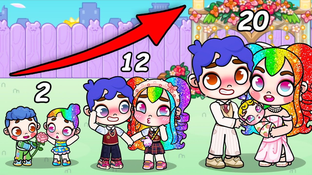 Mi Vida matrimonial En Avatar World | Sad Story of Avatar World | Pazu Games