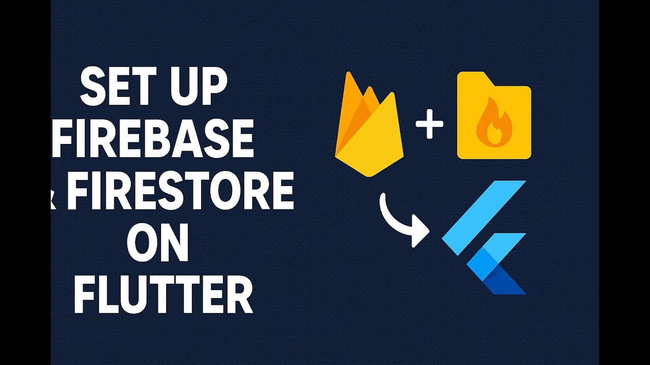 How to set up FireBase and FireStore cloud in Flutter
