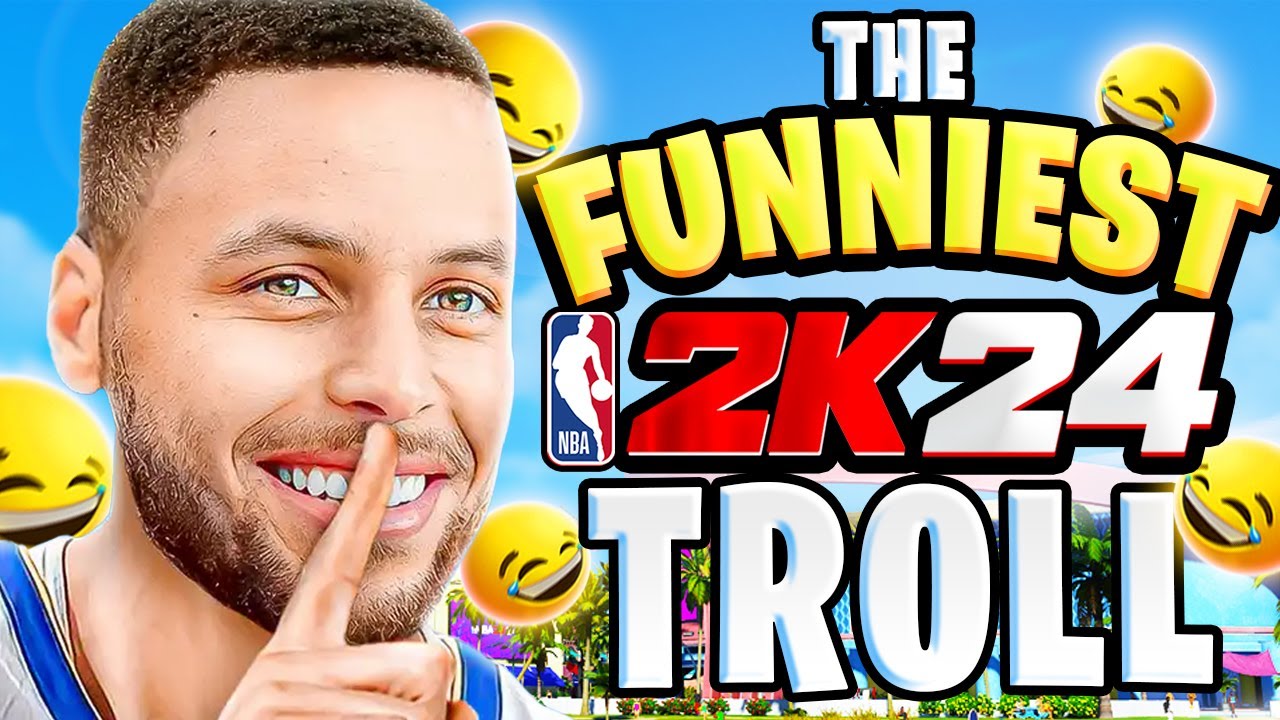1# FUNNIEST TROLL PLAYS NBA2K24!