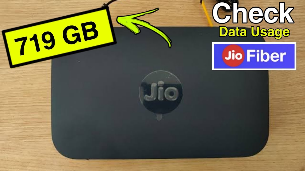 Jio fiber trick - how to check data usage in jio fiber | Jio fiber me data usage kaise check kare