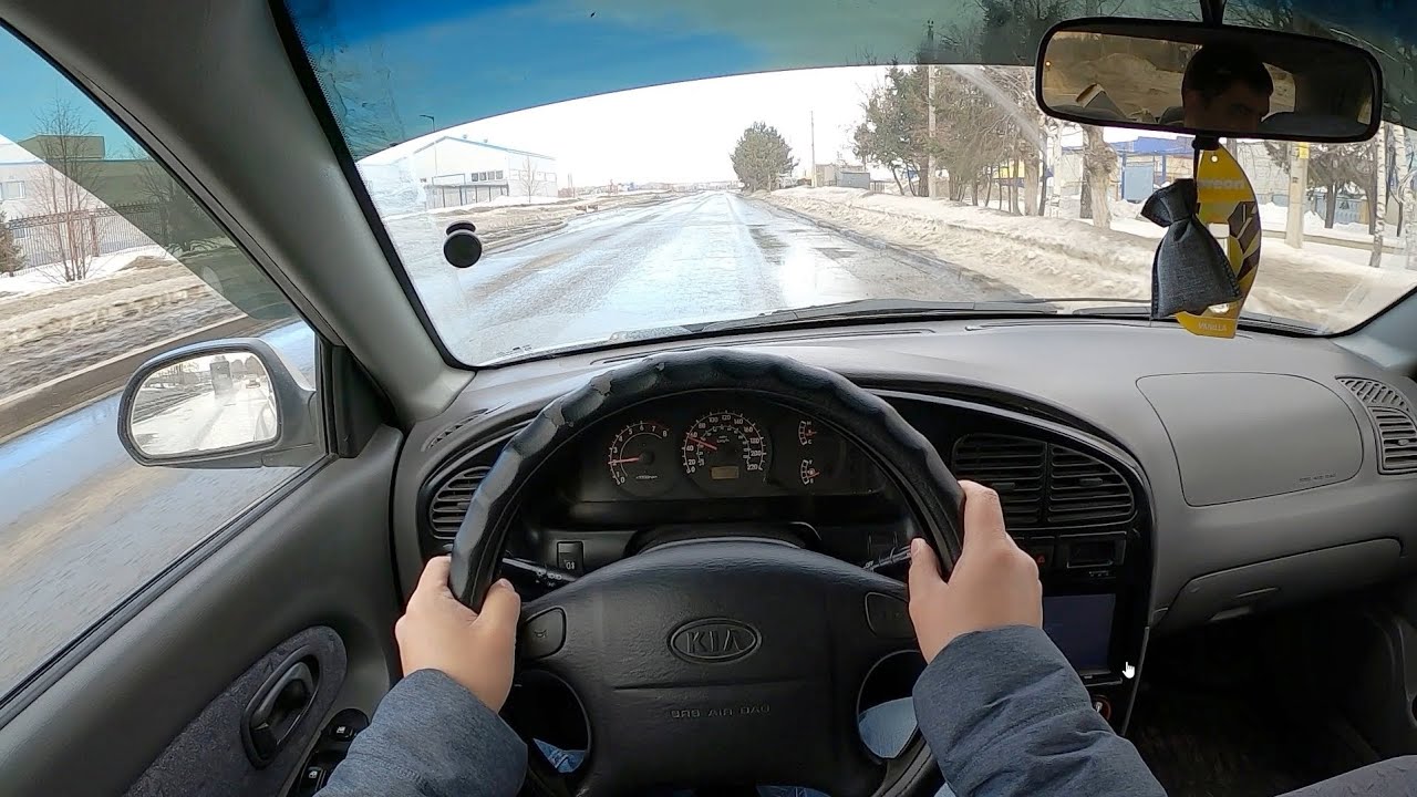2006 KIA Spectra: POV test drive, interior, exterior