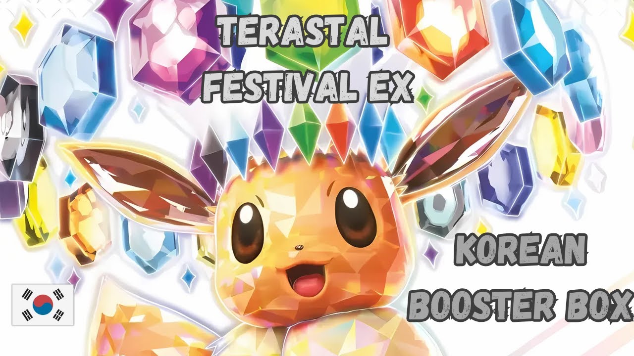 Pokémon Terastal Festival EX | Korean Booster Box | TCG India