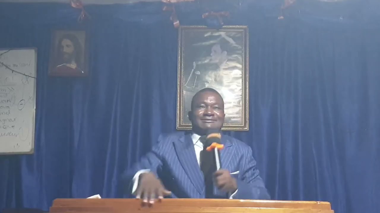 THEME: UN HOMME CONVERTI. ORATEUR:  PASTEUR OUVRIER MBUEBUE INVINCIBLE.  ROC SOLIDE TABERNACLE 
