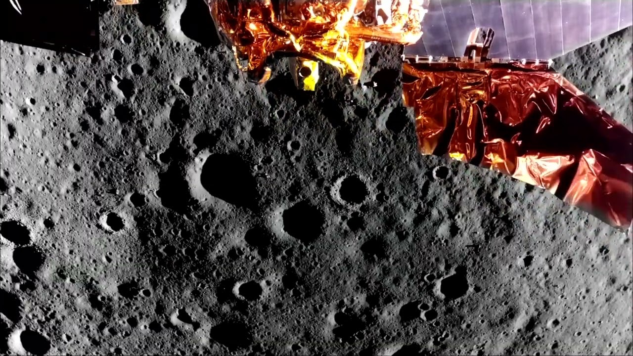 WOW! Watch Firefly Blue Ghost Land On The Moon