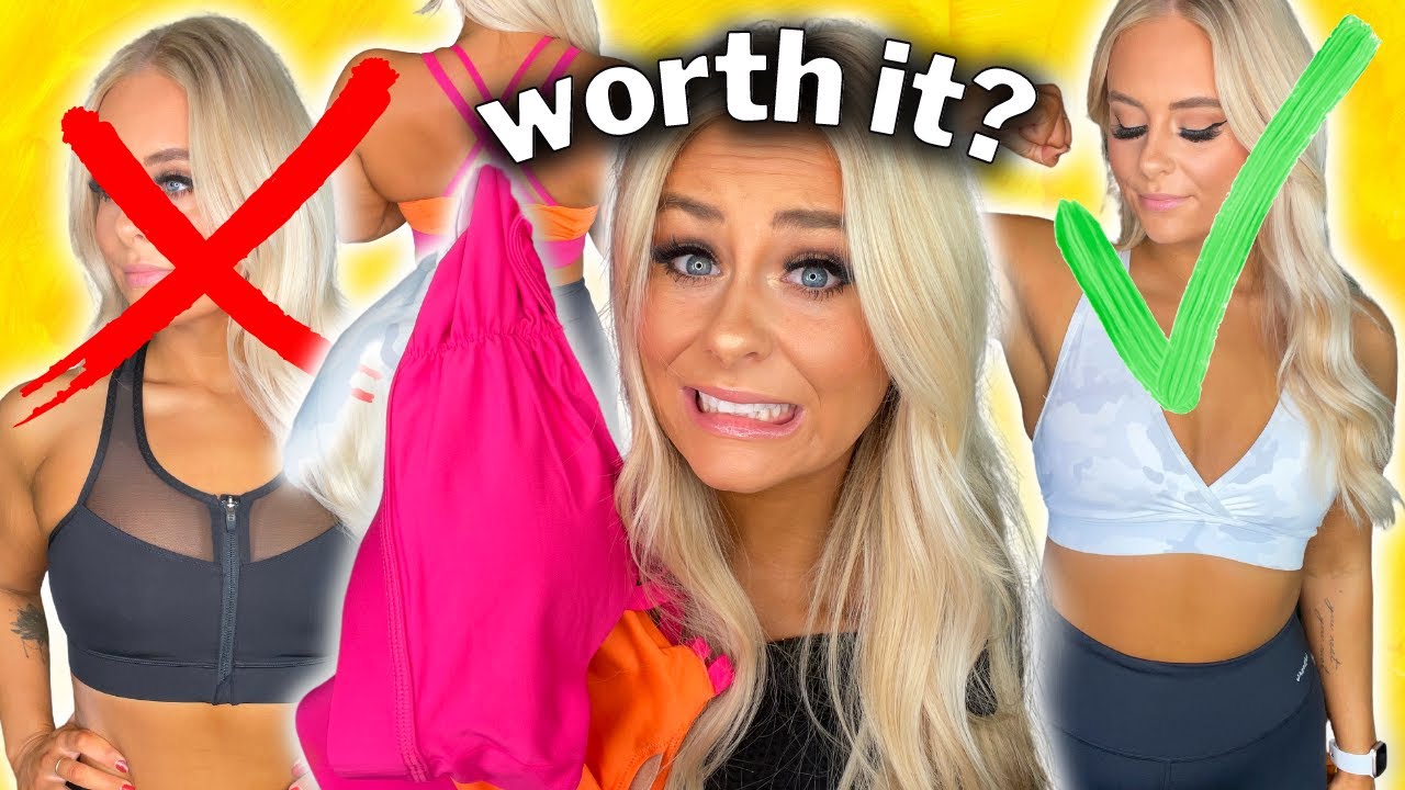 Sports Bras Try On Review | HANDFUL worth it?