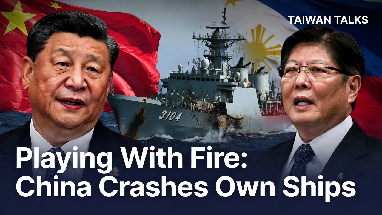 China’s Ships Collide as Manila Gains Edge During Marcos Taiwan Dispute | Taiwan Talks 686