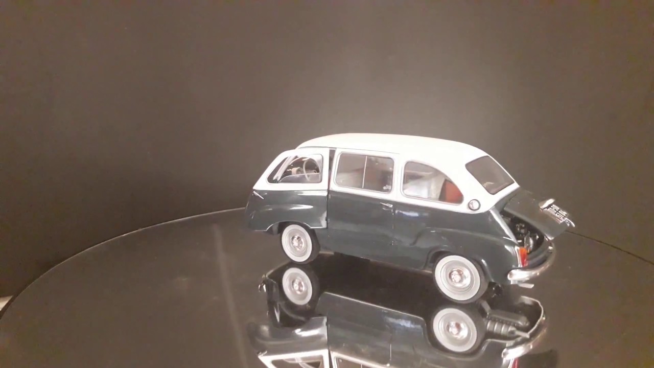 Fiat 600 Multipla 1960 1/24 Leo models - diecast24.blogspot.com.es