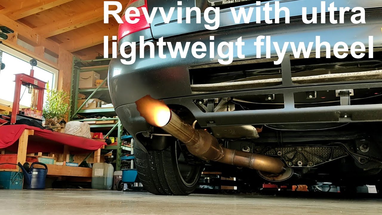 High revving with ultra light flywheel on Audi A4 1.8T | Will it fail?