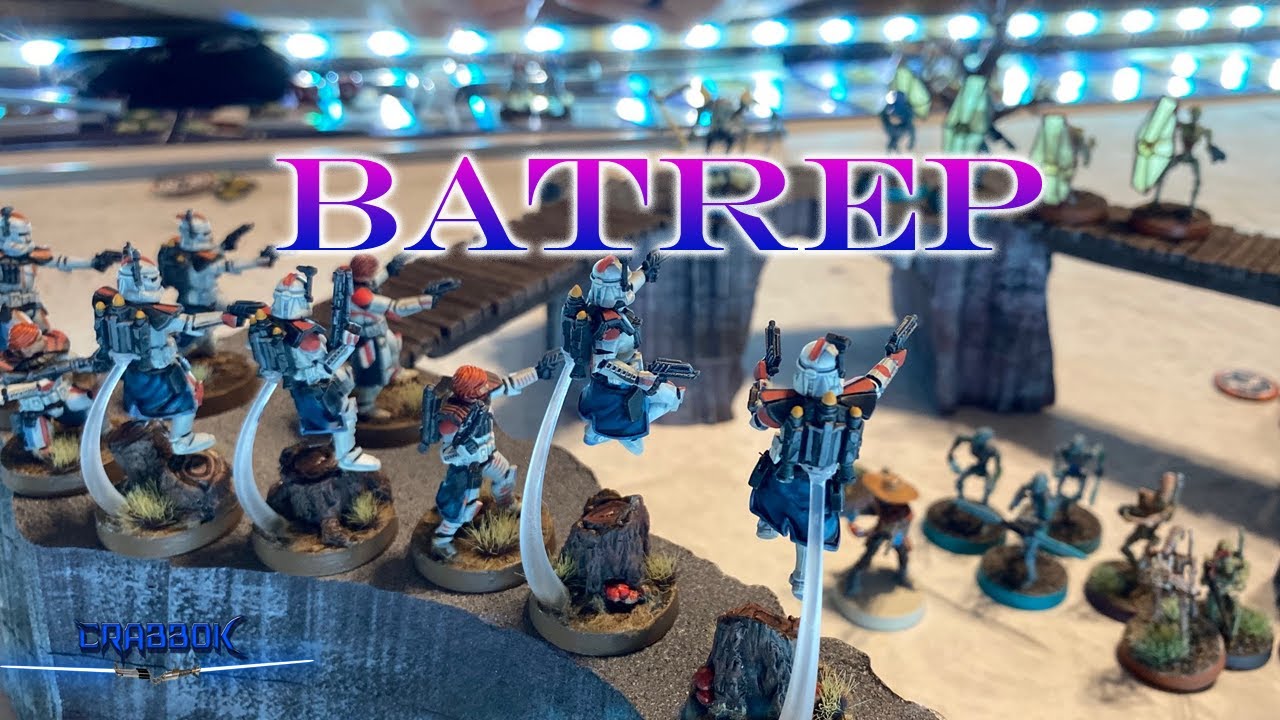 Legion - Batrep - ARC Troopers vs Cad Bane and BX Droids!