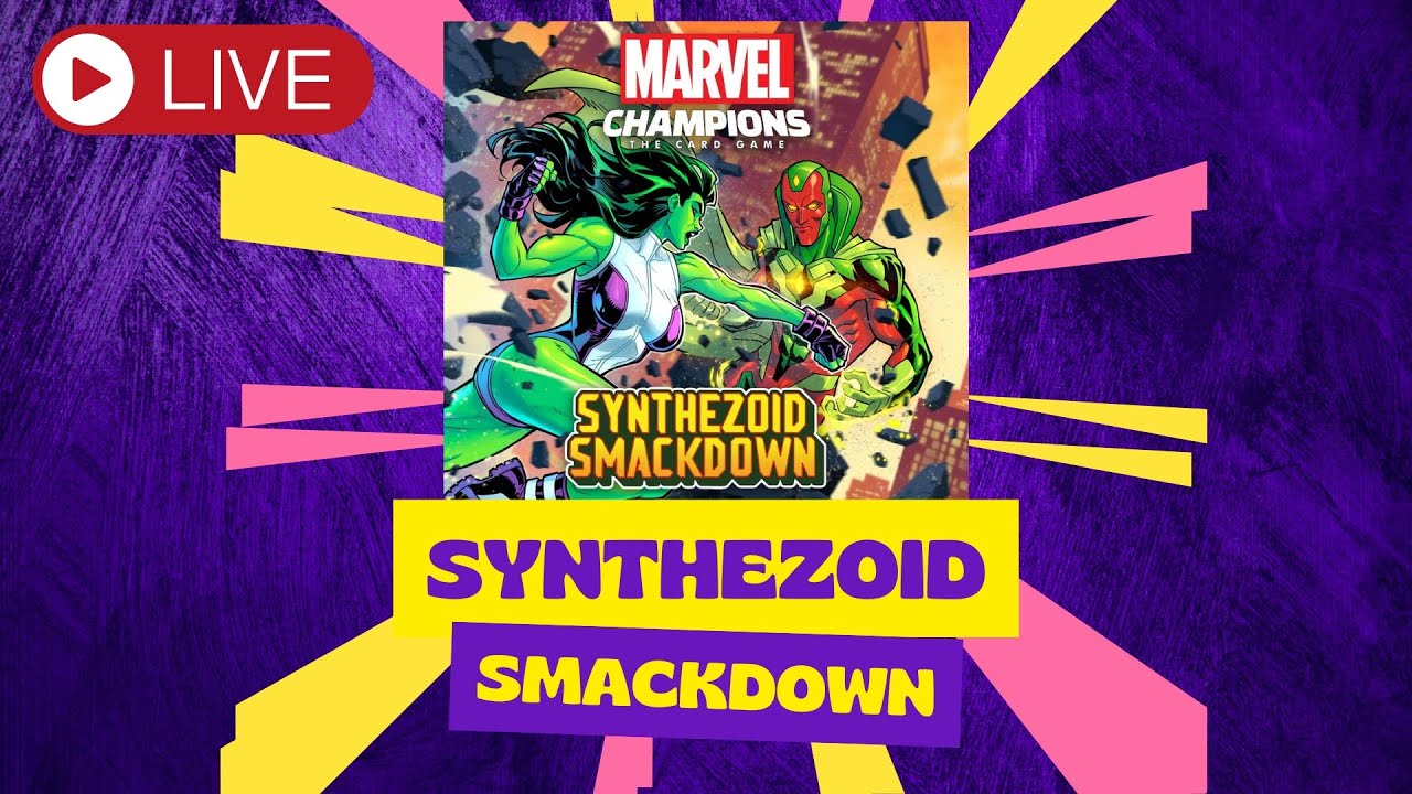 🔴 Synthazoid Smackdown Time - Marvel Champions -  !Rogue  LIVE