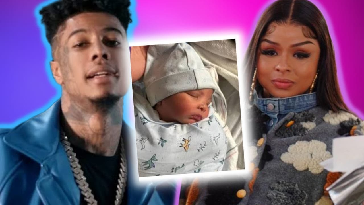 Blueface posts a photo of his newborn baby's Hernia problem +Chrisean claims she's pressing charges