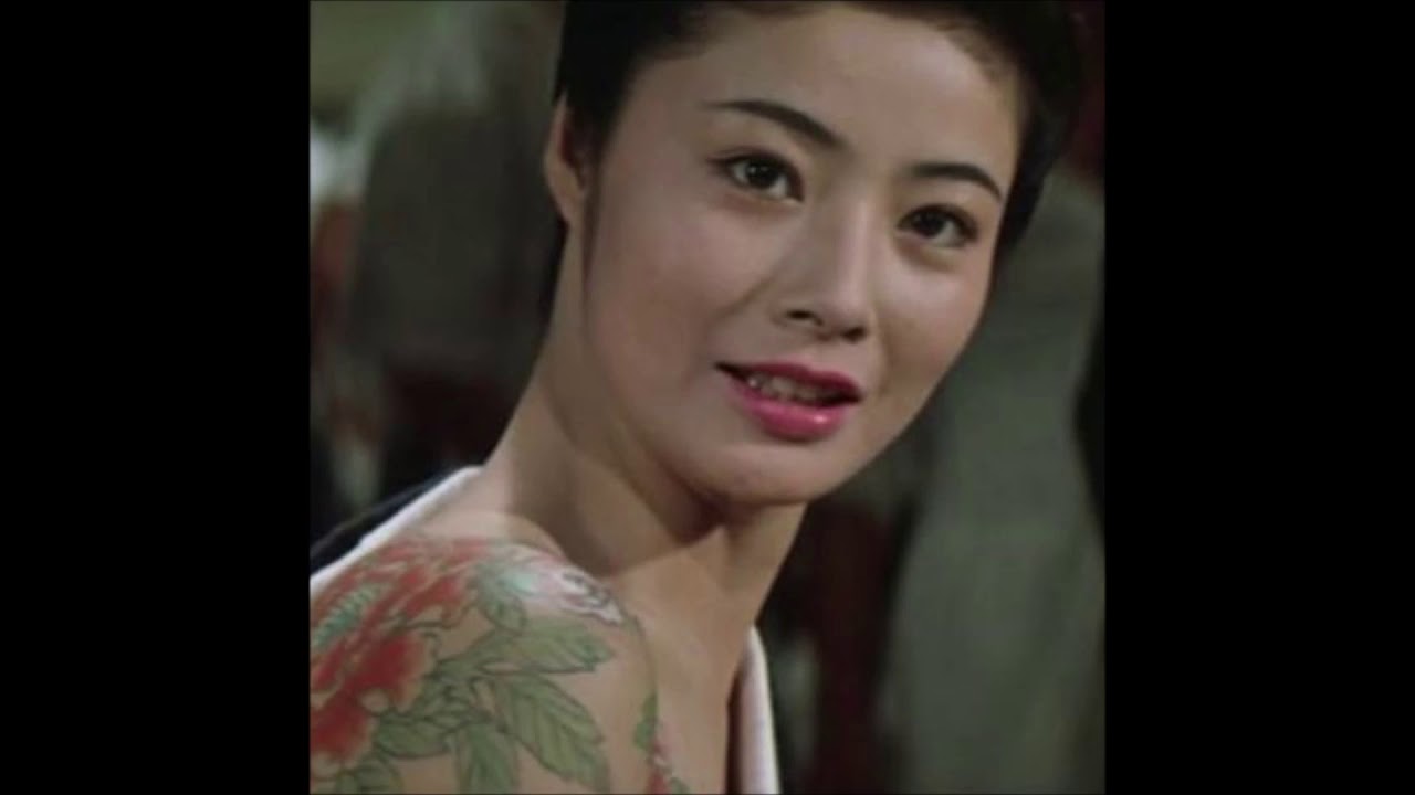 【歌う女優】藤純子「女一匹のブルース」～japanese TATTOO movie～