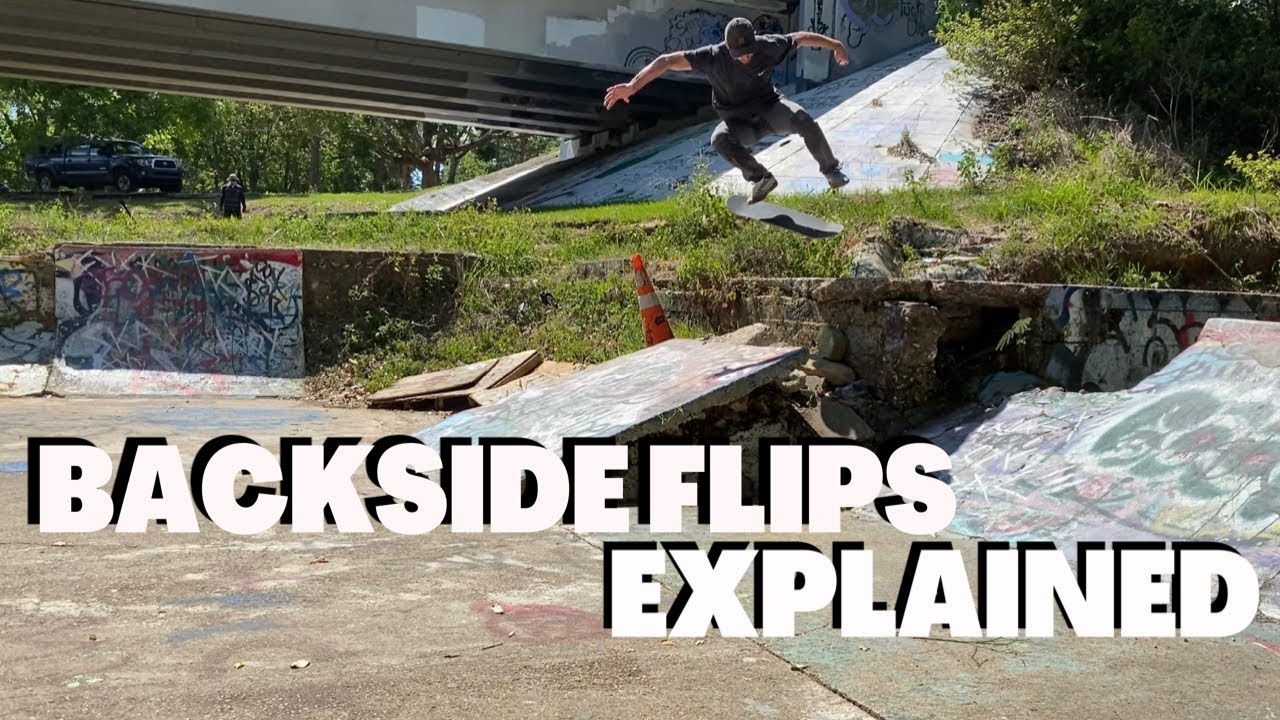 HOW TO BACKSIDE FLIP | Detailed Slow Motion Tutorial