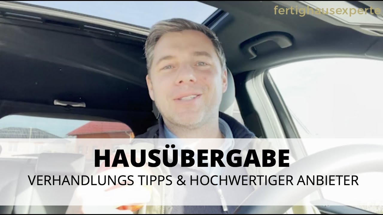 HAUSÜBERGABE | Tipps & Tricks für EURE Verhandlung und die Hausabnahme